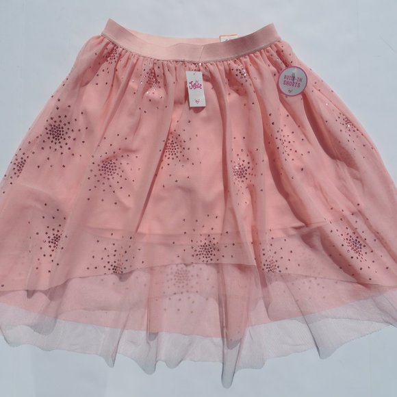 Justice Skirt TU-TU build shorts 14/16 Peach NEW - Picture 2 of 8
